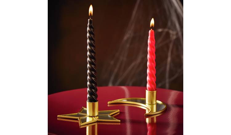 Argos Home Moon & Star Pillar Candle Holder
