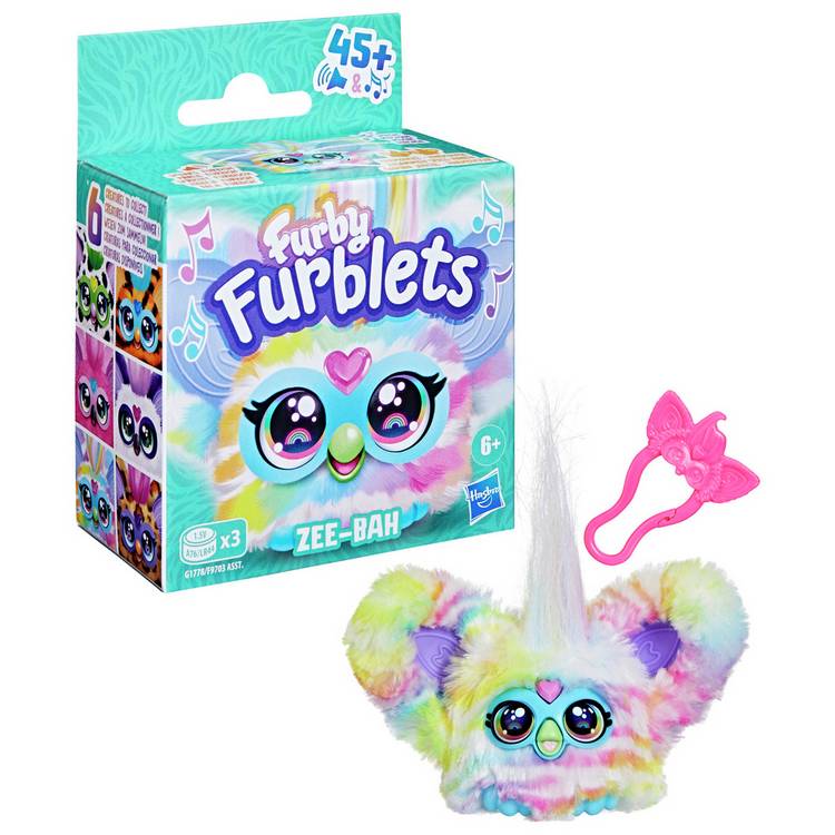 Hasbro Furby Furblet Zee Bah Interactive Plush Toy 0