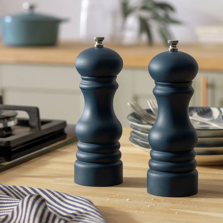 Habitat Salt and Pepper Mill - Navy 0