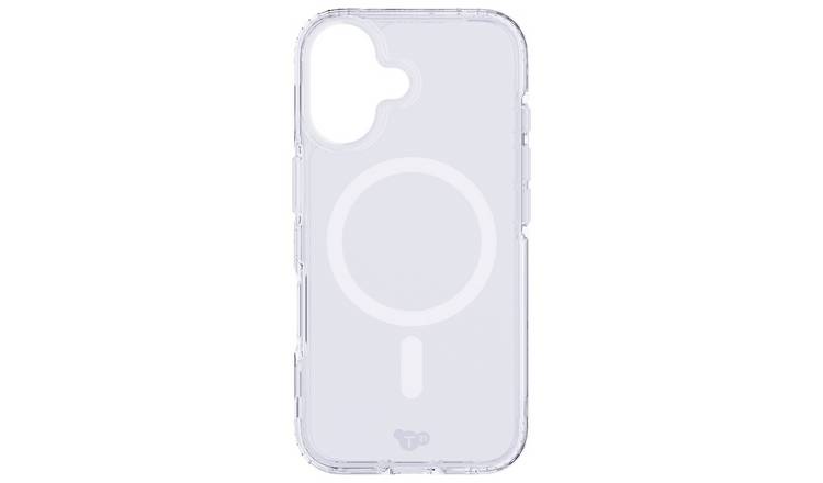 Tech21 EvoClear iPhone 16 Phone Case with MagSafe - Clear