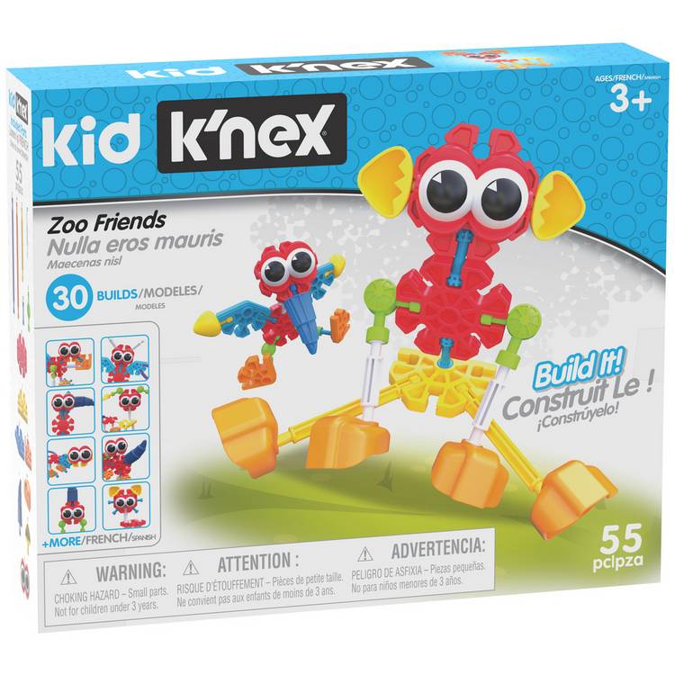 Knex Zoo Friends 55 Pieces Playset 0