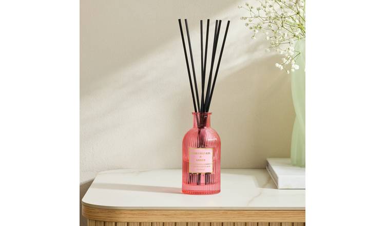 Habitat 90ml Reed Diffuser - Pomegranate & Amber