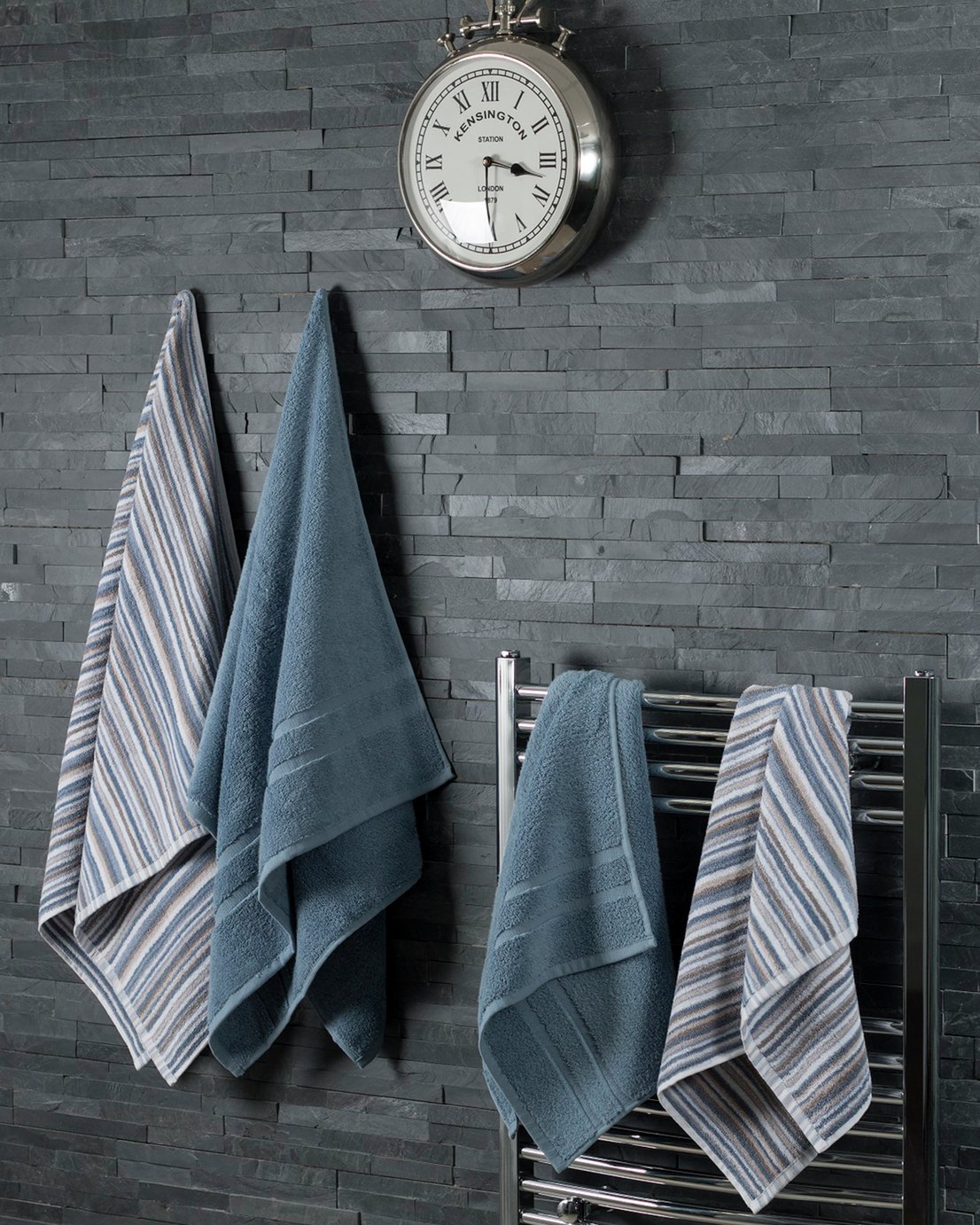 Silentnight 4 Piece Striped Towel Bale Review