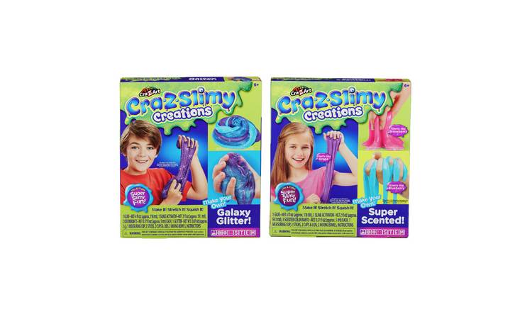 Cra Z Slimy Scented and Glitter Assortment Slime Kit