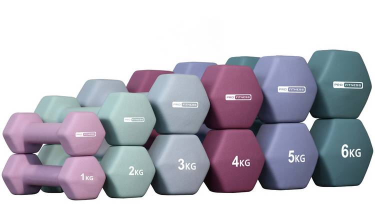 6kg Argos Neoprene Dumbbells 5kg Dumbbells Argos Dumbbells 4kg 5kg