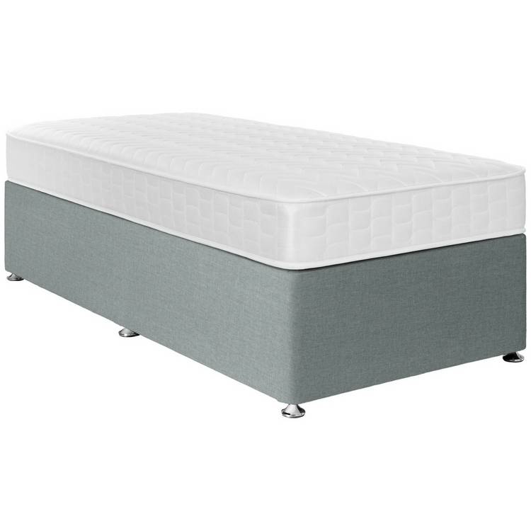 Argos Home Elmdon Single Divan Bed - Grey 0