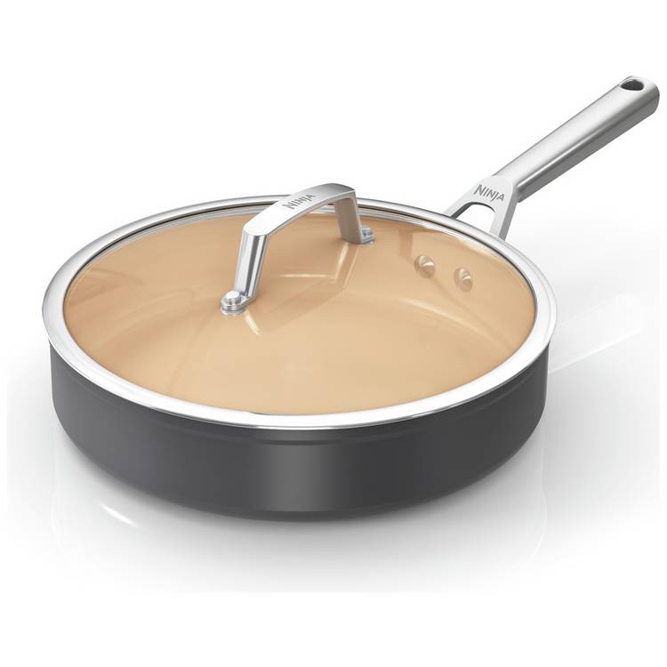 Ninja 26cm Extended Life Ceramic Aluminium Saute Pan 0