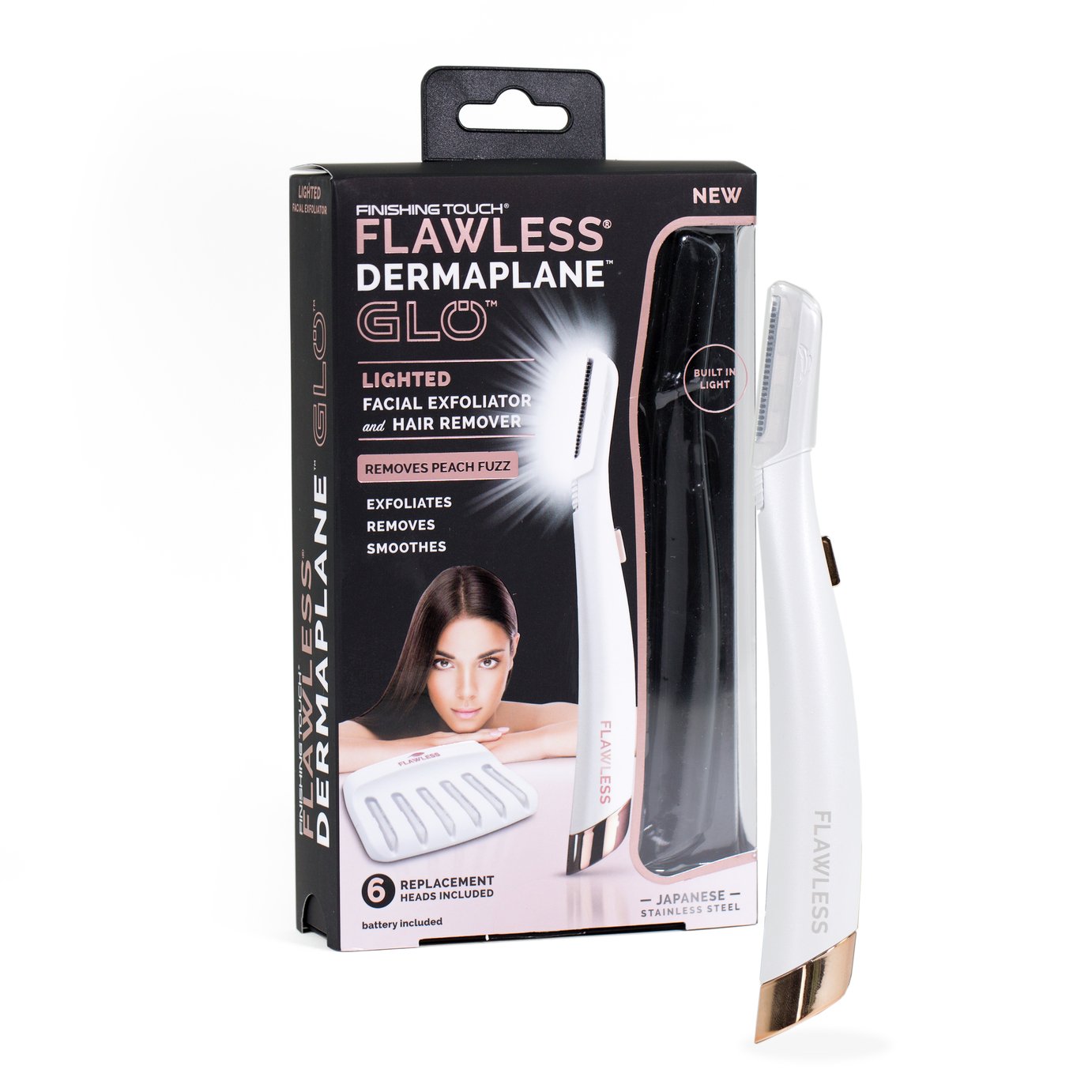 JML Finishing Touch Flawless Dermaplane Glo Review