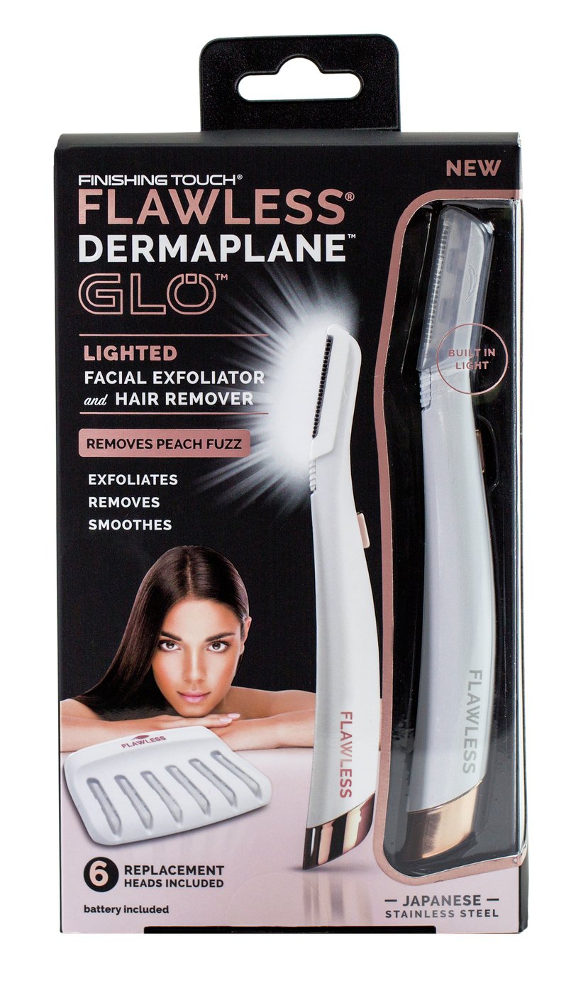 JML Finishing Touch Flawless Dermaplane Glo Review