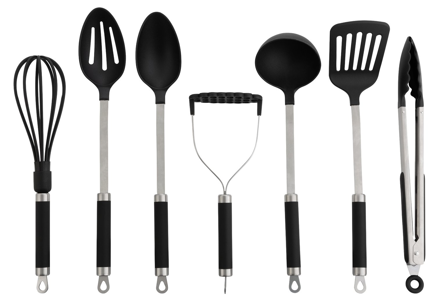 Argos Home 8 Piece Stainless Steel Utensil Set