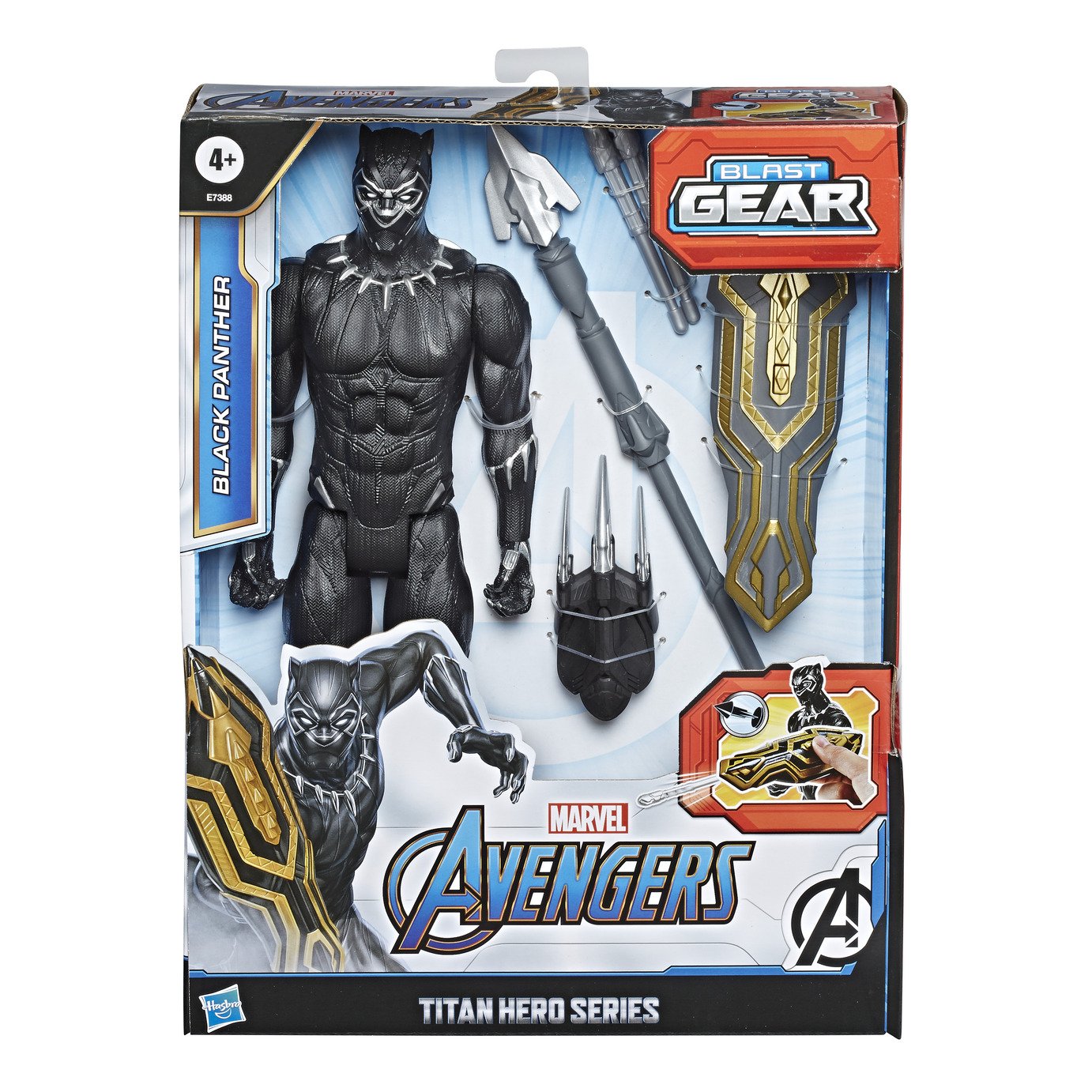 Marvel Avengers Titan Hero Blast Gear Deluxe Black Panther Review