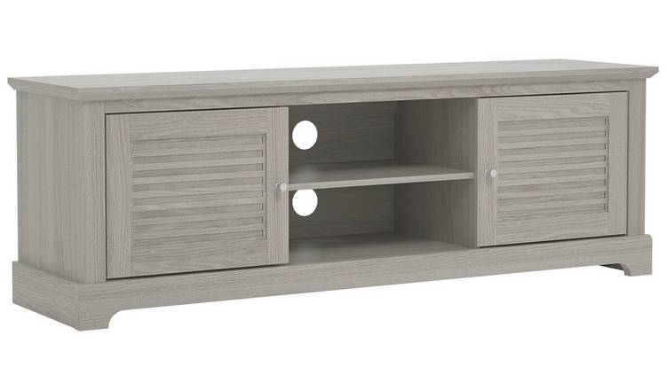 GFW Salcombe 2 Door TV Unit - Grey