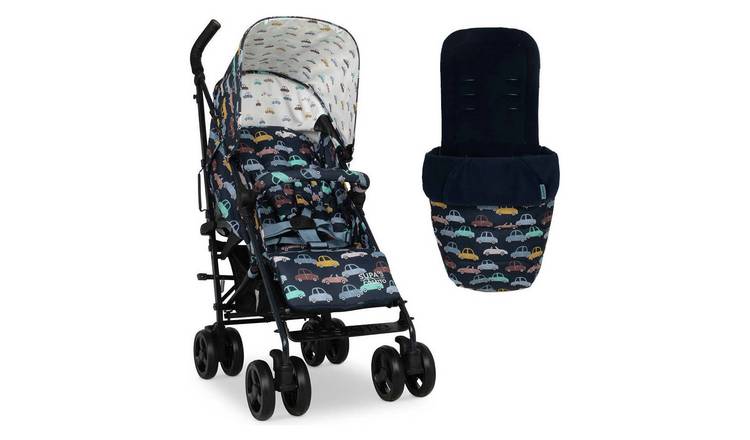 Cosatto Supa 3 Beep Beep Pushchair with Footmuff