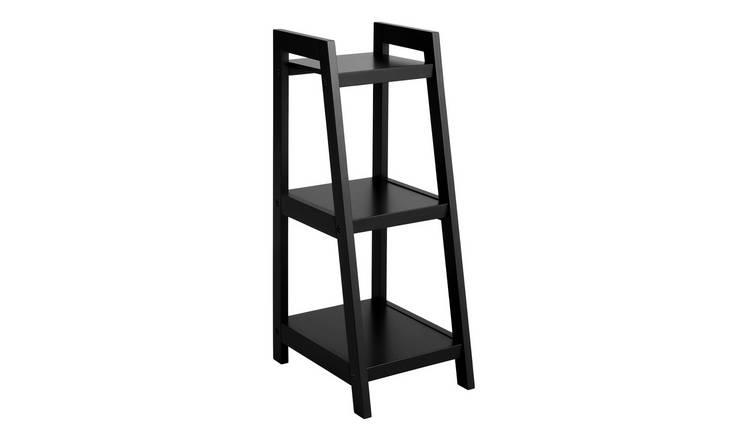 Argos Home 3 Tier Bathroom Storage Shelf Unit - Black