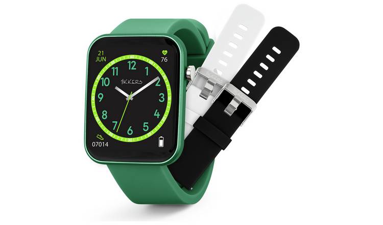 Tikkers Series 13 Green Smart Watch and Strap Set 