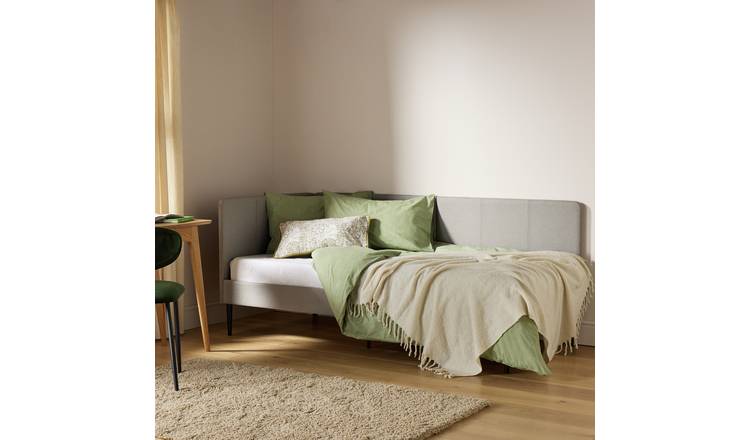 Argos Home Kristopher Single Corner Day Bed - Grey