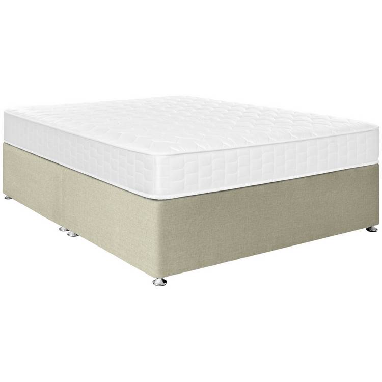 Argos Home Elmdon Kingsize Divan Bed - Natural 0