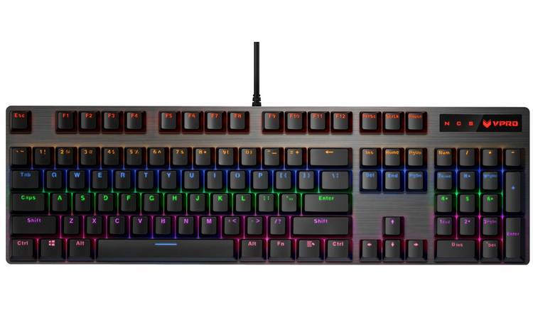 Rapoo V500Pro Mechanical Gaming Wired Keyboard - Black