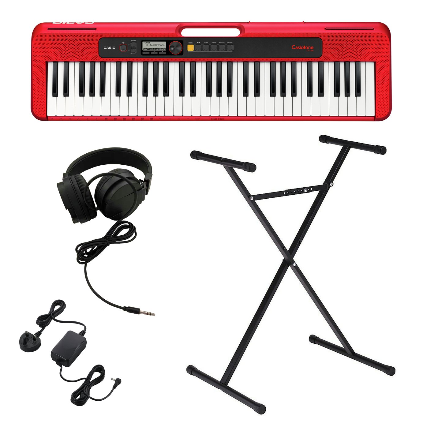 Casio CT-S200RD Keyboard, Stand & Headphone Bundle Review