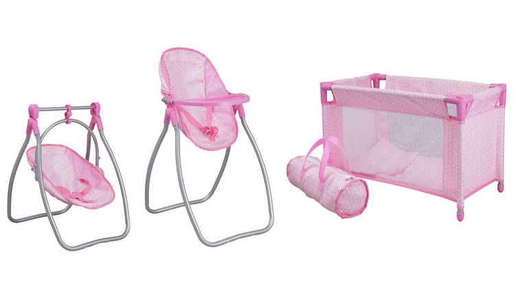 argos dolls cot