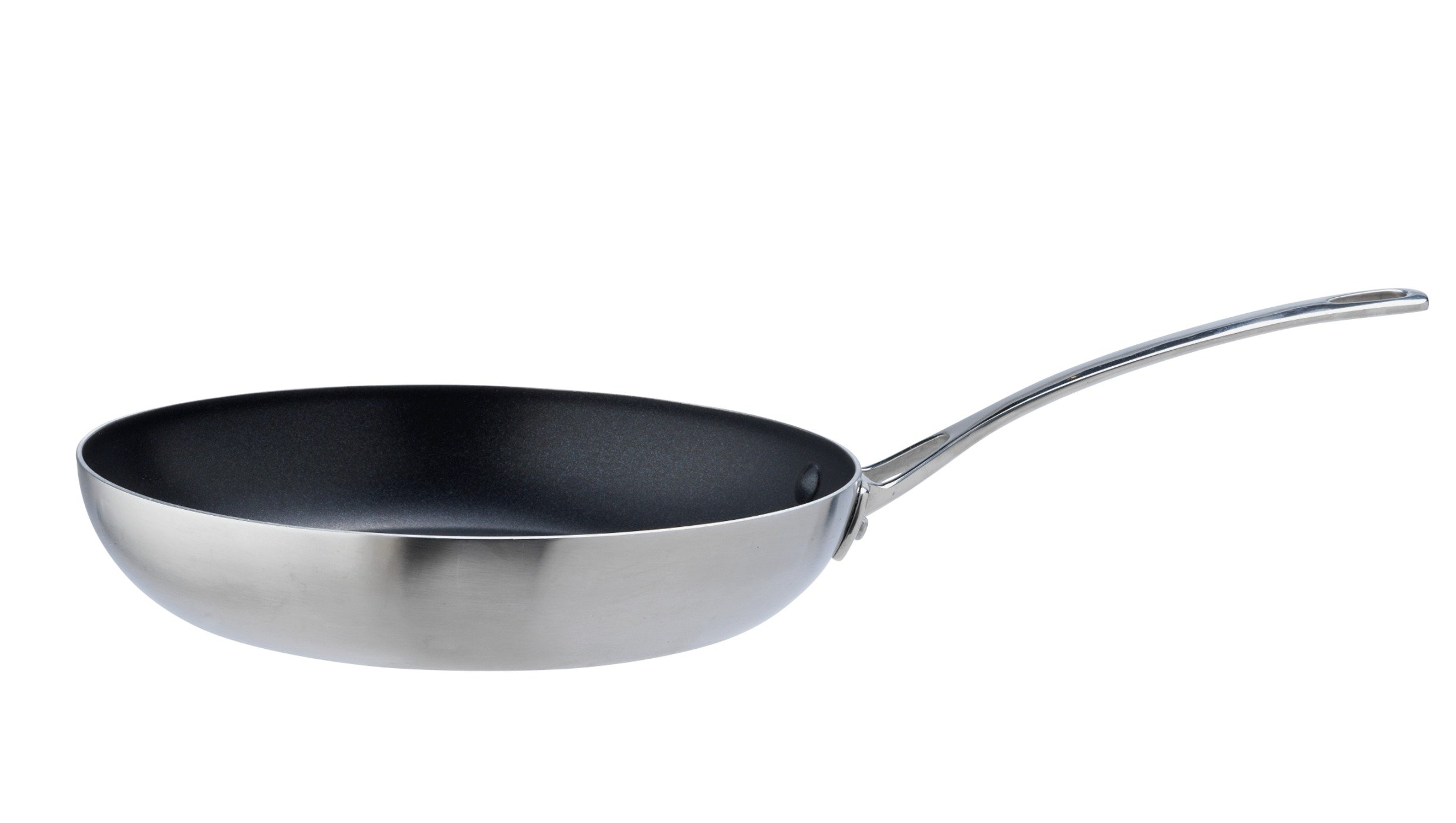 Sainsbury's Home Cooks Collection 24cm Triply Frying Pan