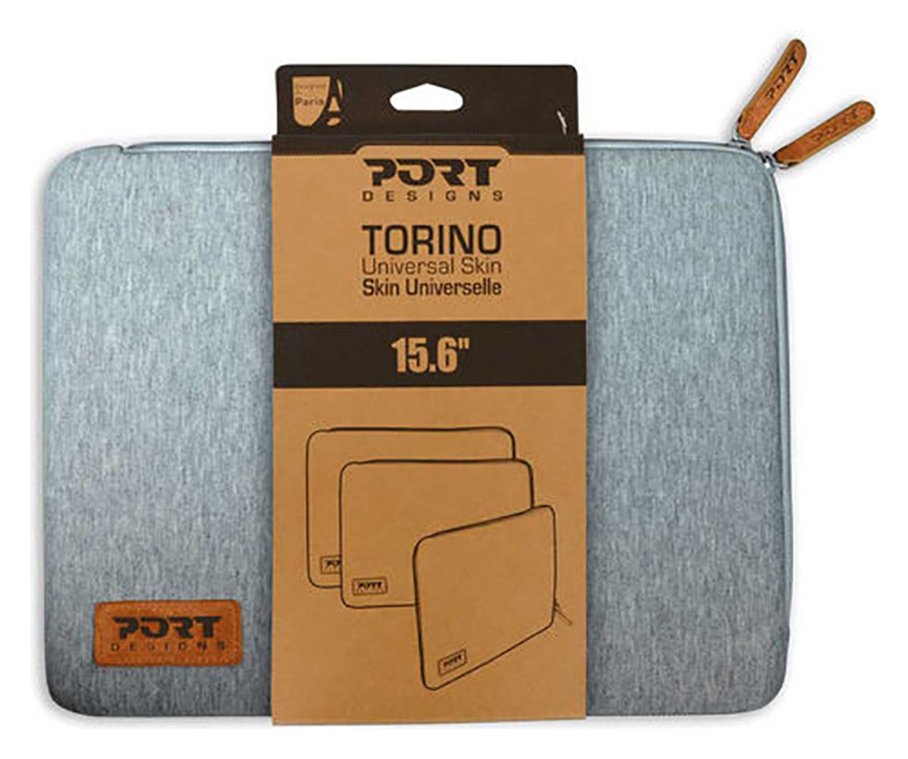Port Designs Torino 15.6 Inch Laptop Sleeve - Grey