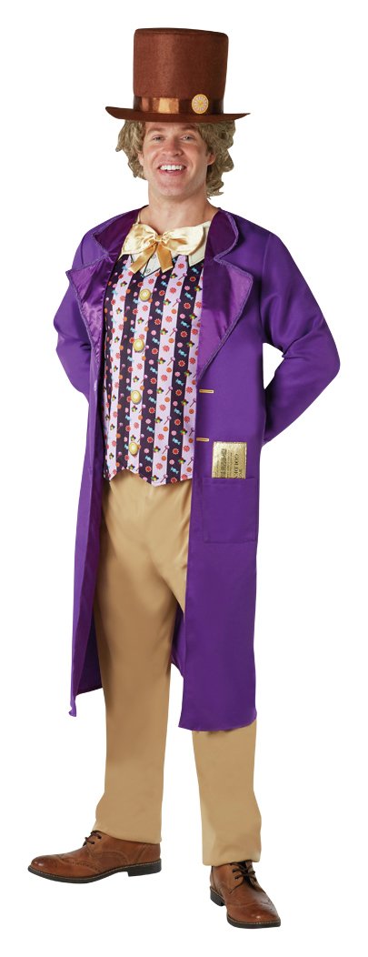 Willy Wonka Adult's Fancy Dress Costume - One Size