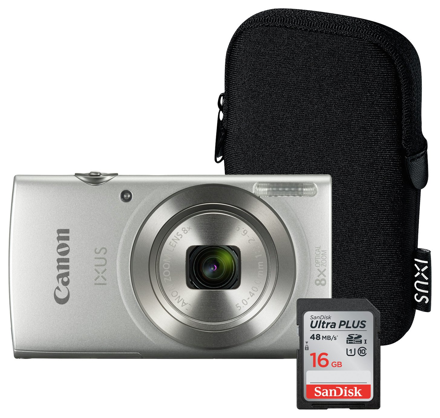 Canon IXUS 185 20MP 8x Zoom Compact Digital Camera Bundle Review