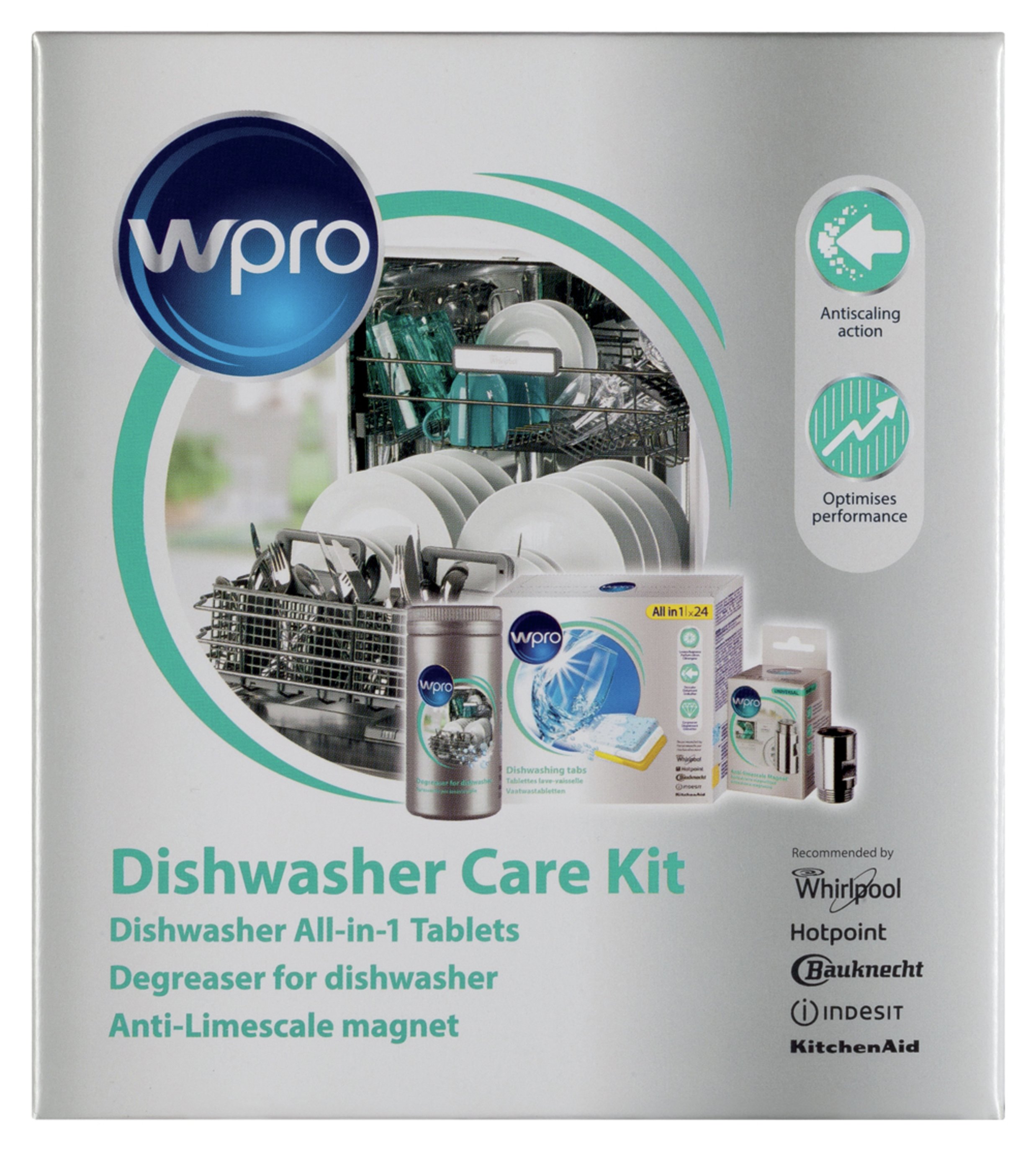 Wpro Universal Dishwasher Care Kit
