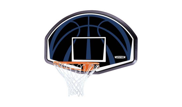 Lifetime Basketball Backboard, Hoop and Net Set