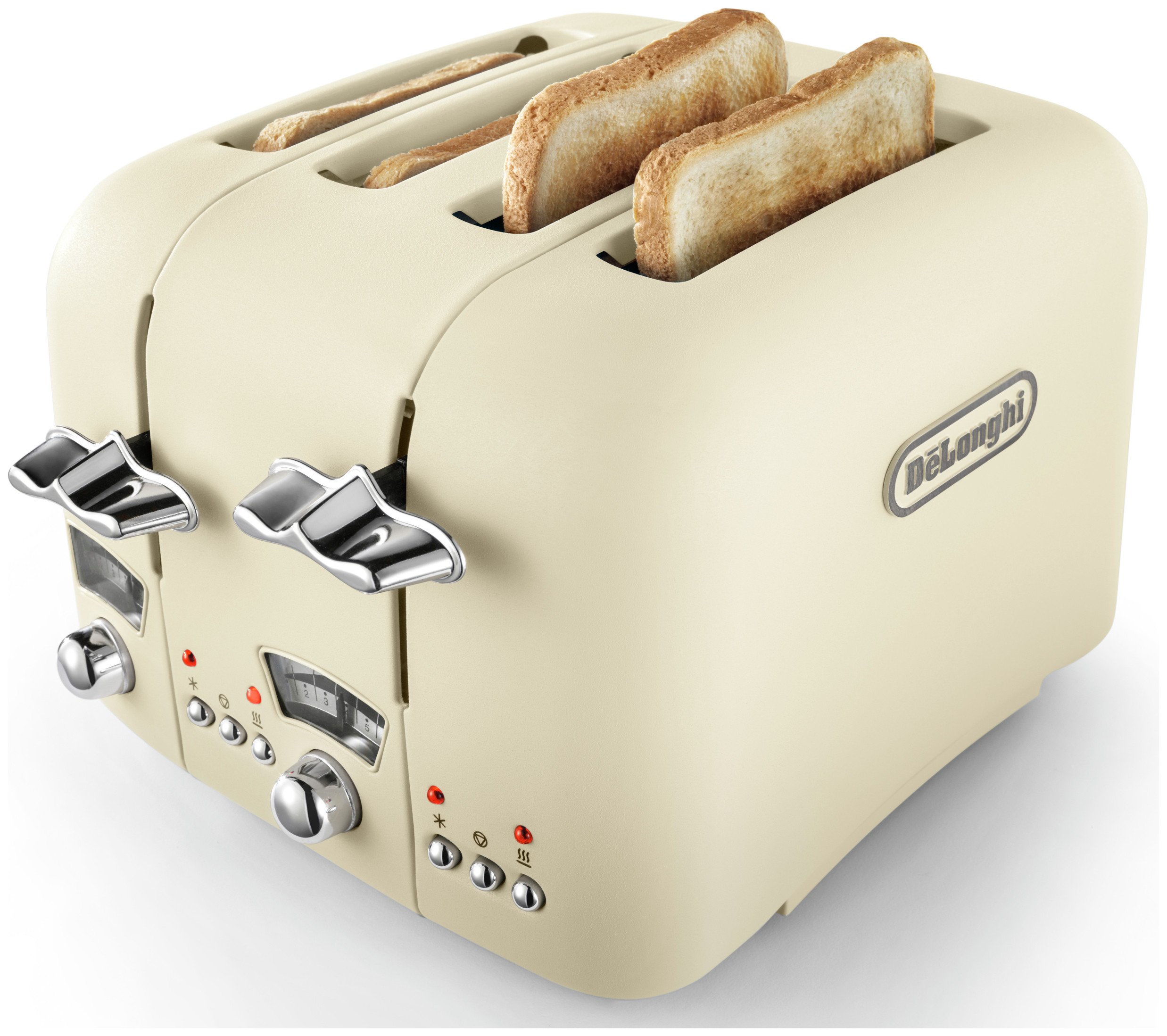 De'Longhi CTO4 Argento Flora 4 Slice Toaster Reviews