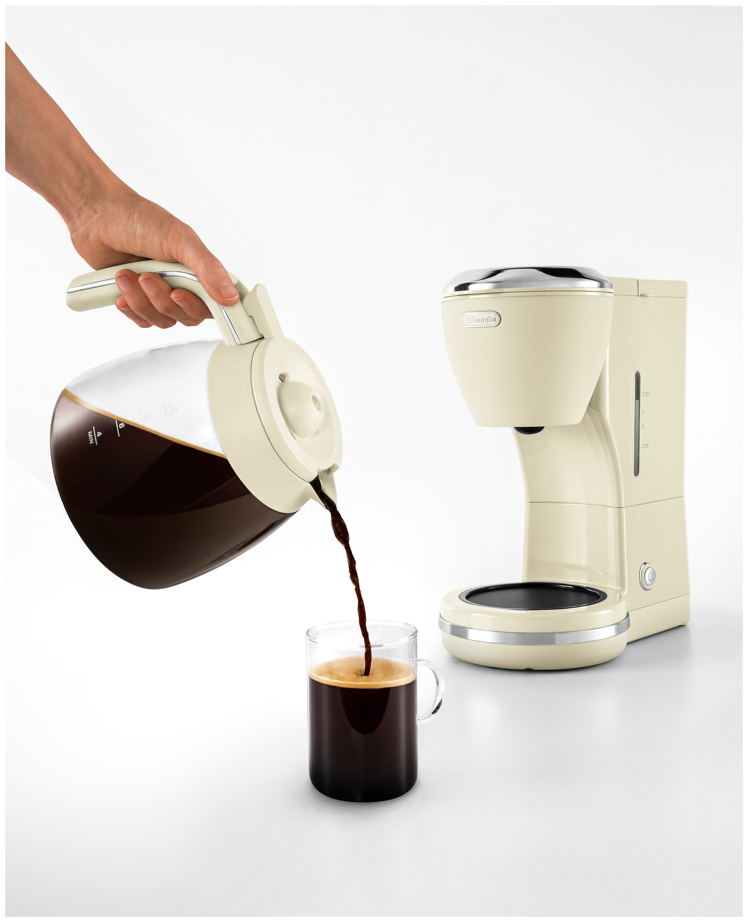 De'Longhi ICMX210BG Argento Flora Coffee Maker Reviews