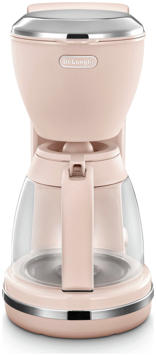 De'Longhi ICMX210PK Argento Flora Coffee Maker - Rose