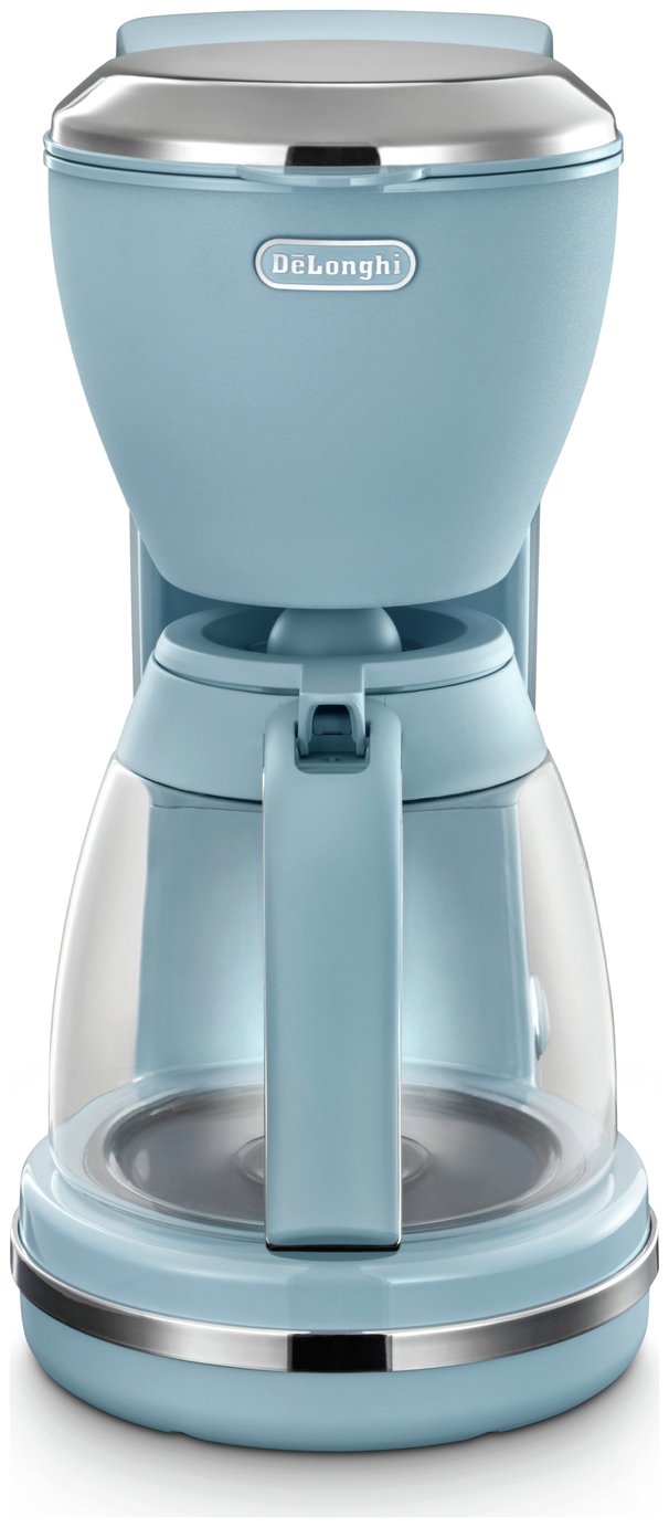 De'Longhi ICMX210AZ Argento Flora Coffee Maker - Blue