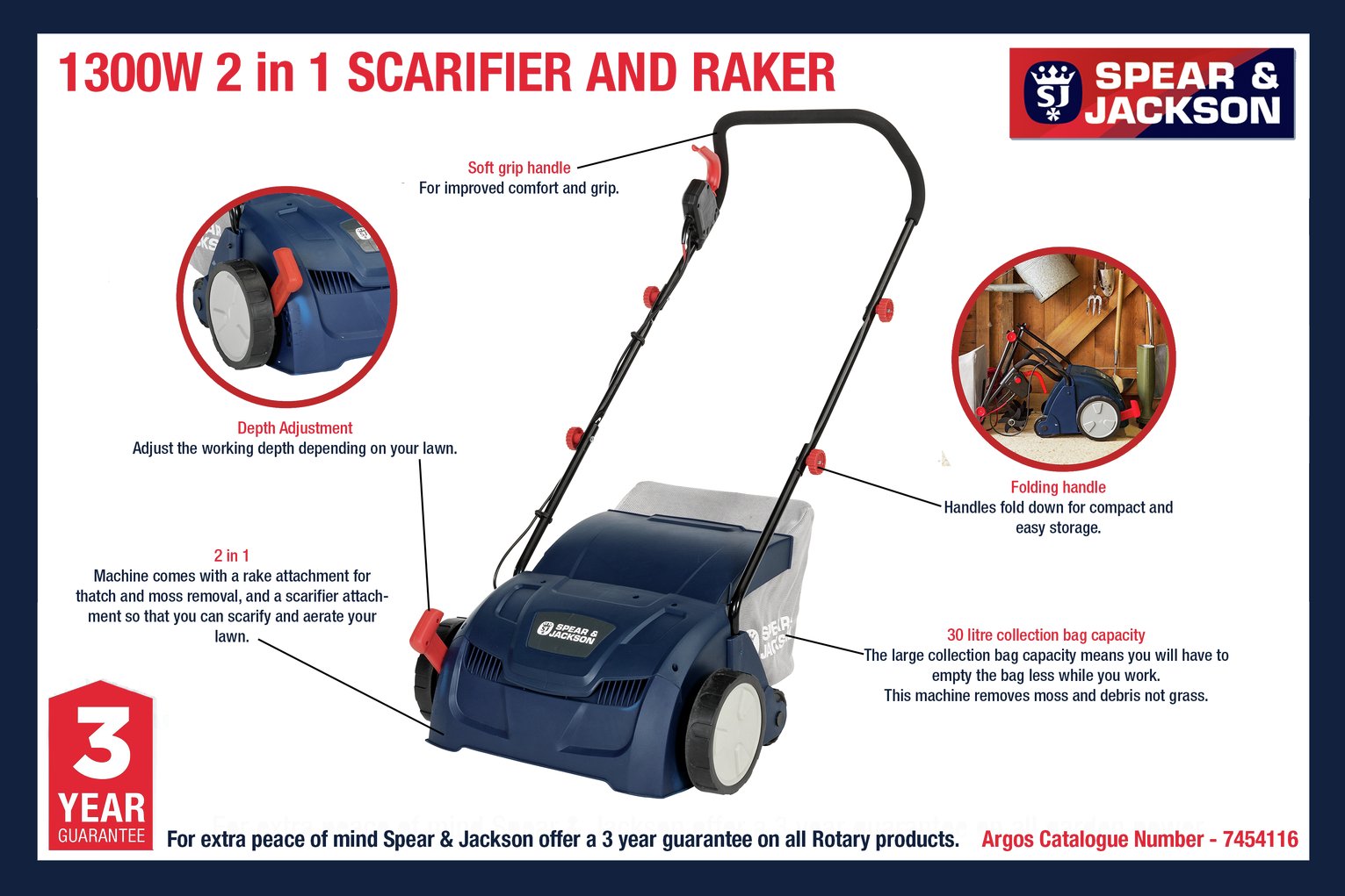 Spear & Jackson S13SC Scarifier and Raker Review