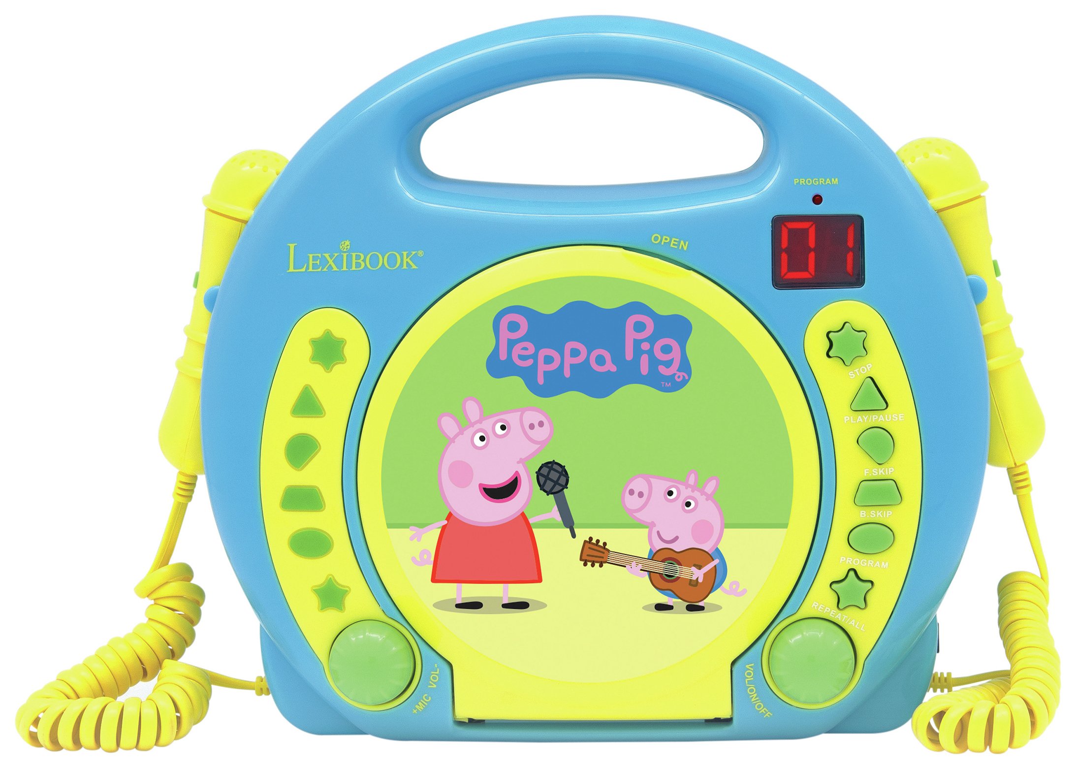Peppa Pig Karaoke CD Player.