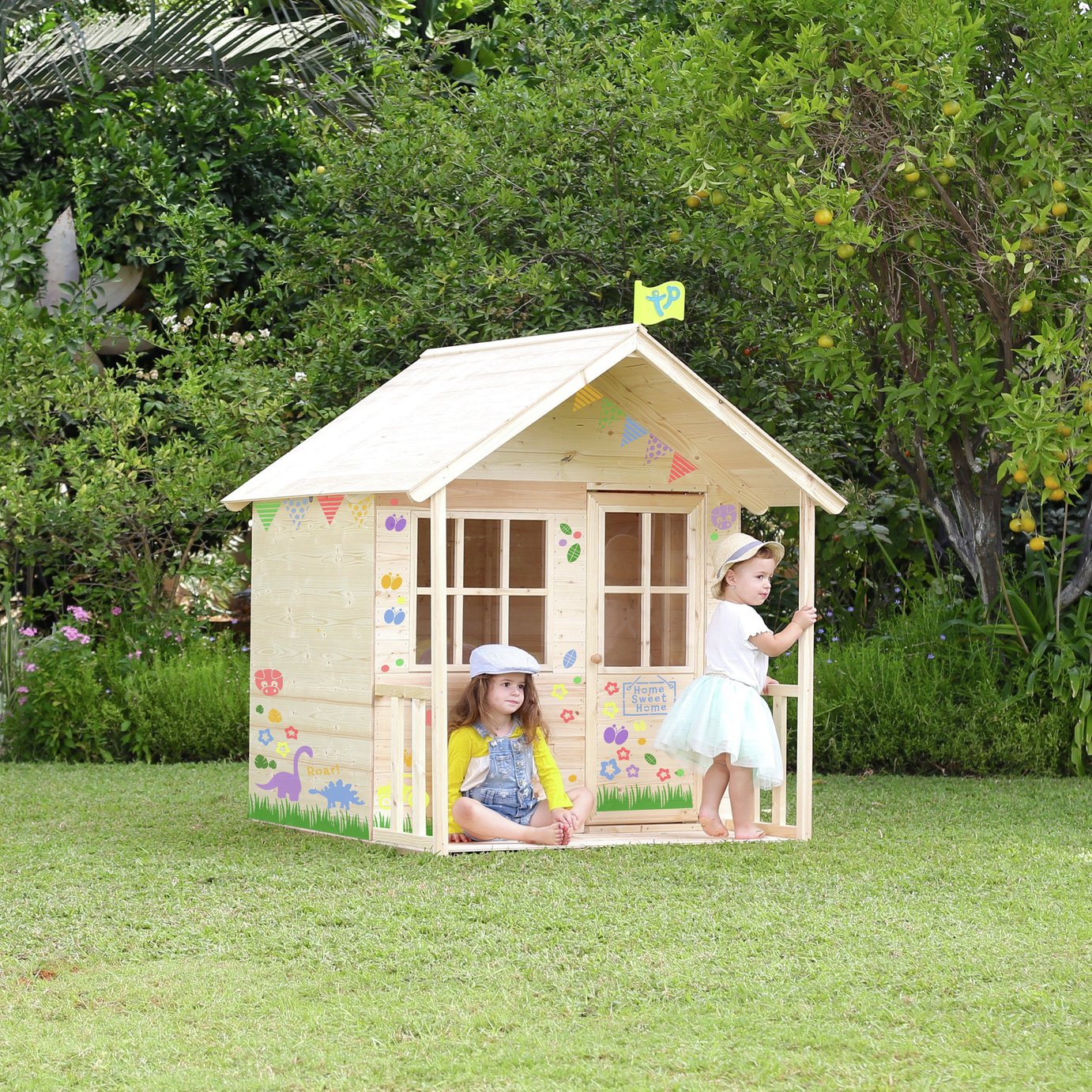 TP Wooden Meadow Cottage Playhouse