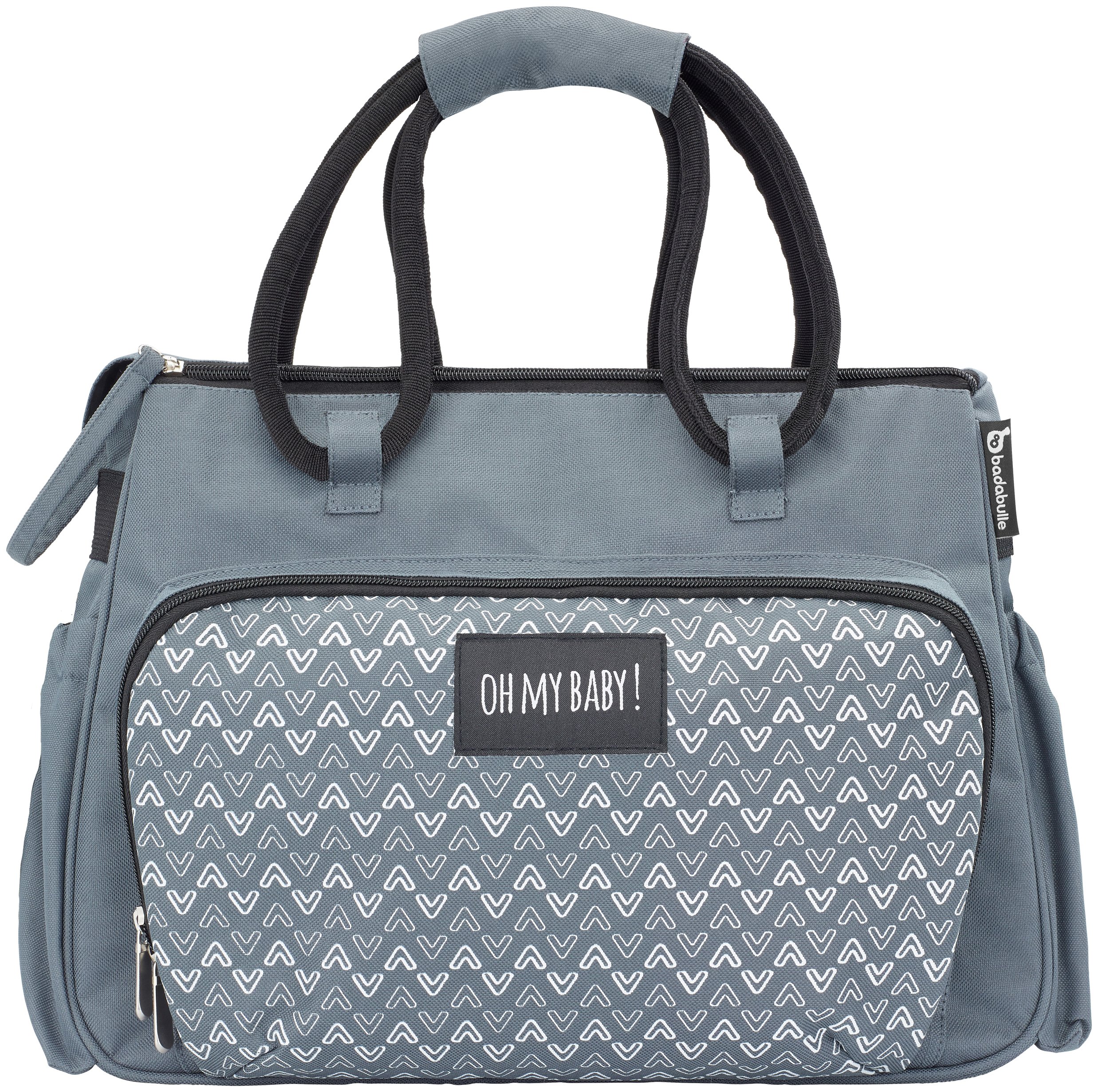 Badabulle Boho Changing Bag - Grey