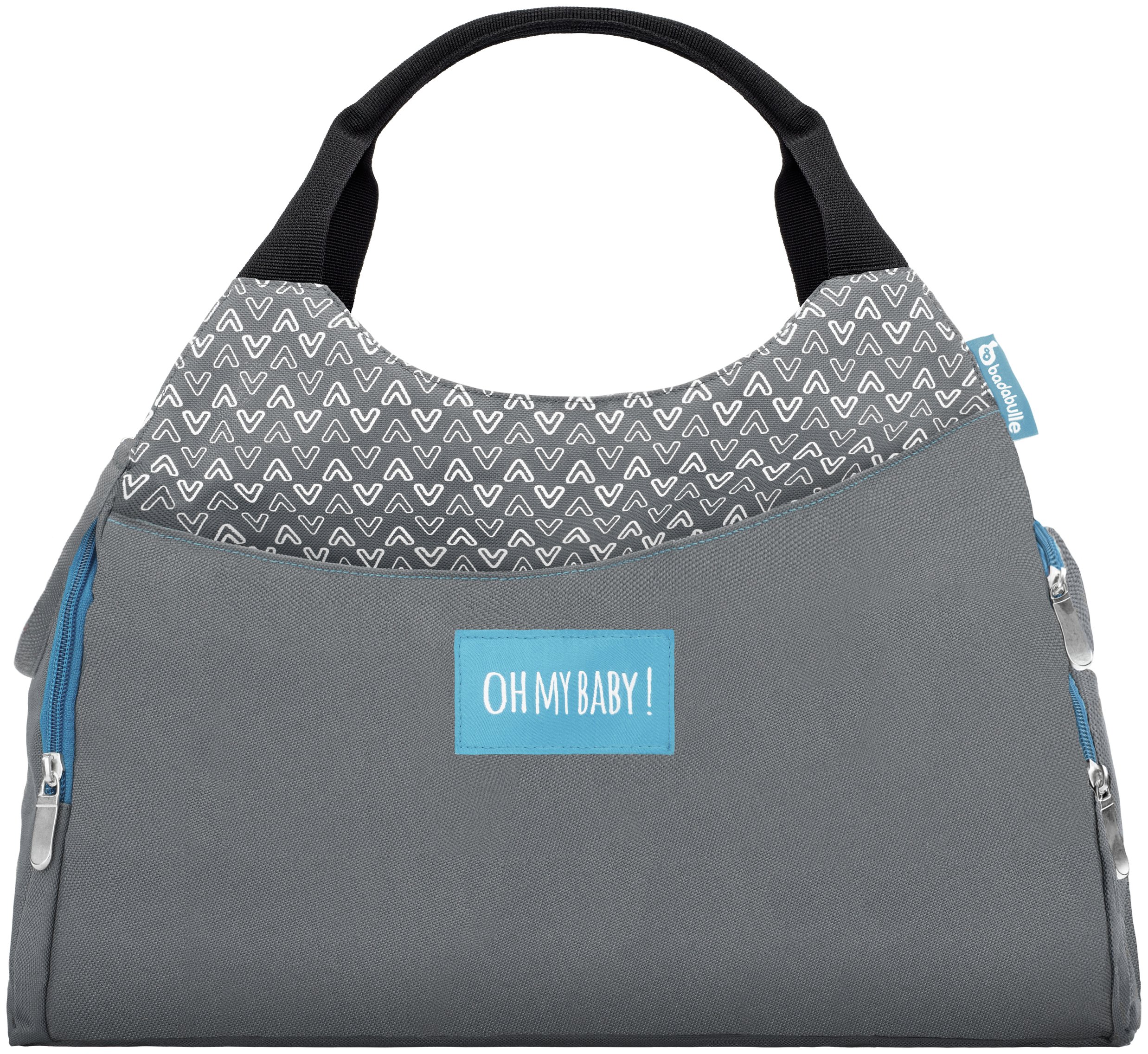 Badabulle Multipocket Changing Bag - Grey