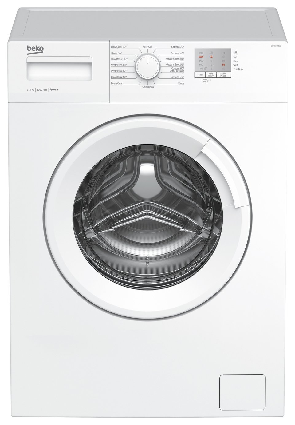 Beko WTG720M1W 7KG 1200 Spin Washing Machine White & Installation review