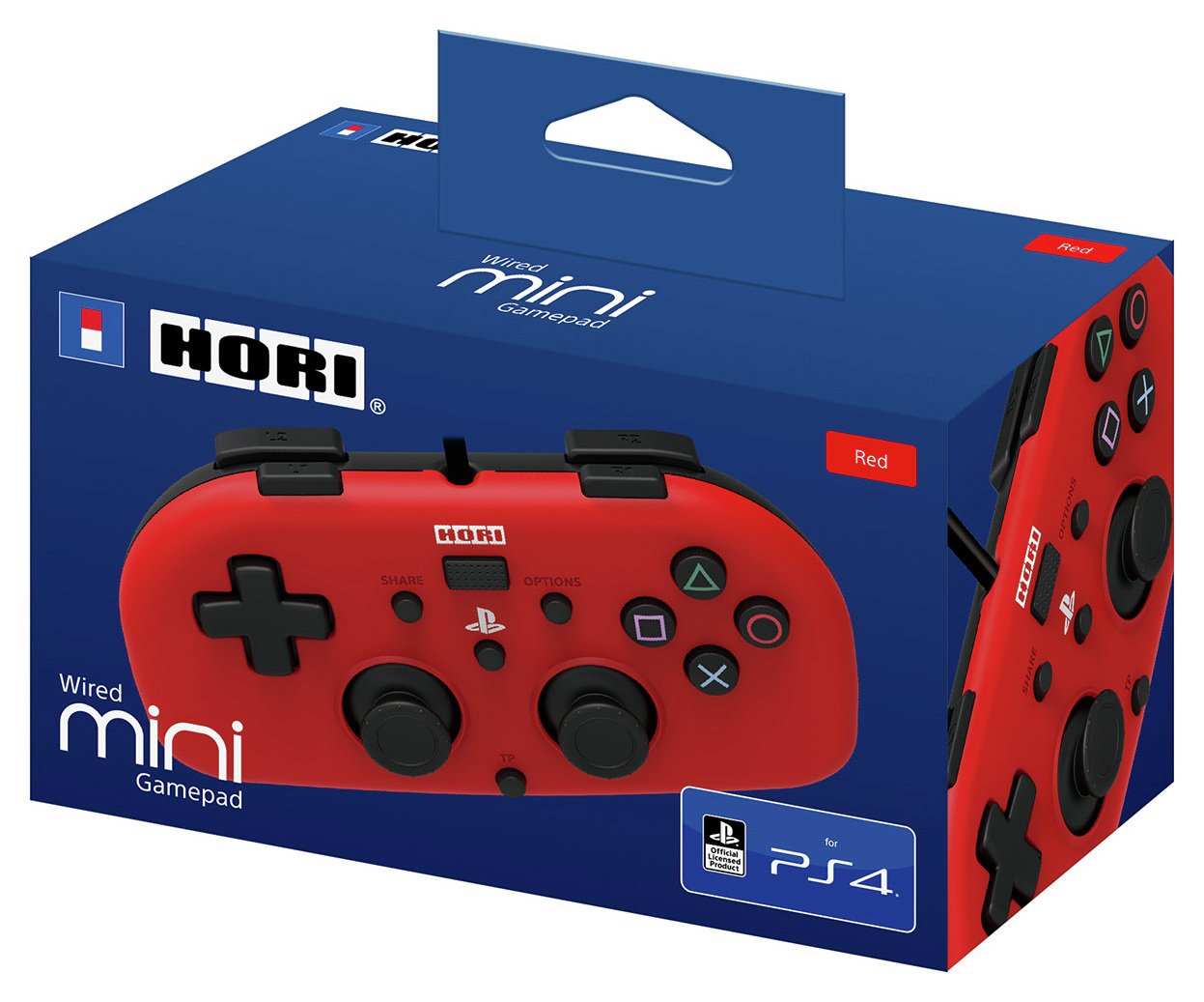 Hori Wired Mini Gamepad PS4 Controller ‚Äì Red Reviews