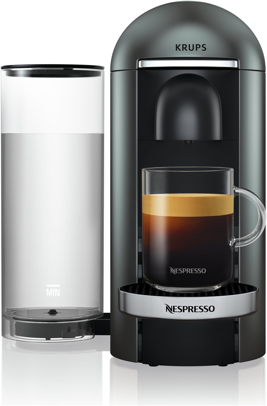 Nespresso Vertuo Coffee Machine by Krups - Silver