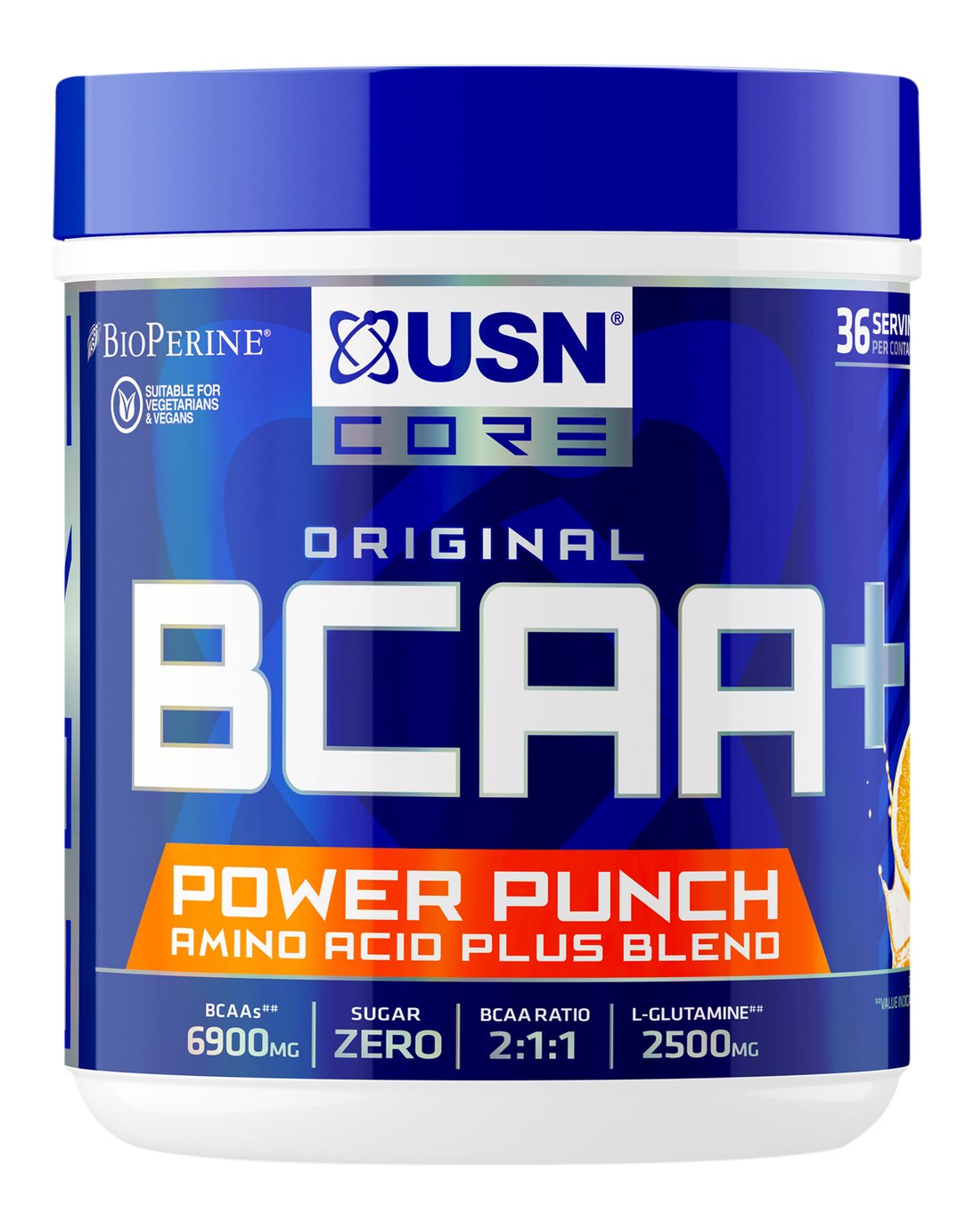 USN BCAA Power Punch Tangerine 400g