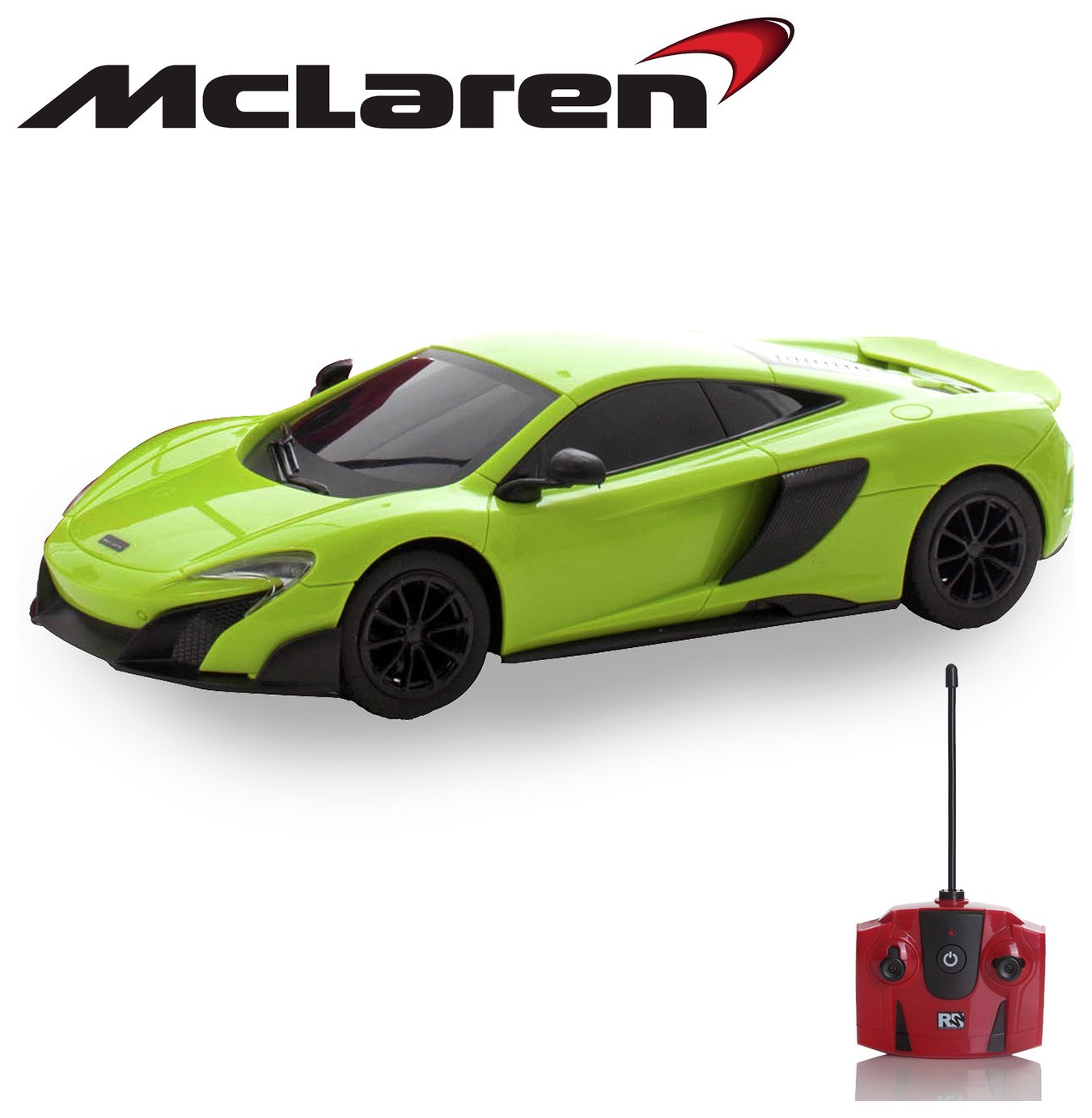 McLaren 675LT RC 1:24 Car Green. McLaren 675LT RC 1:24 Car Green.