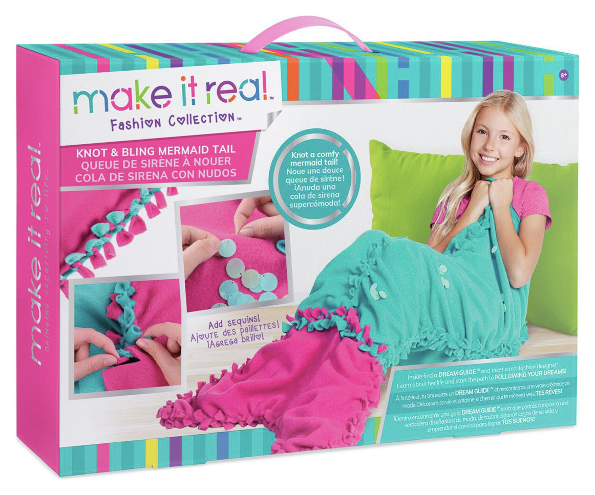 Make It Real Knot and Bling Mermaid Tail