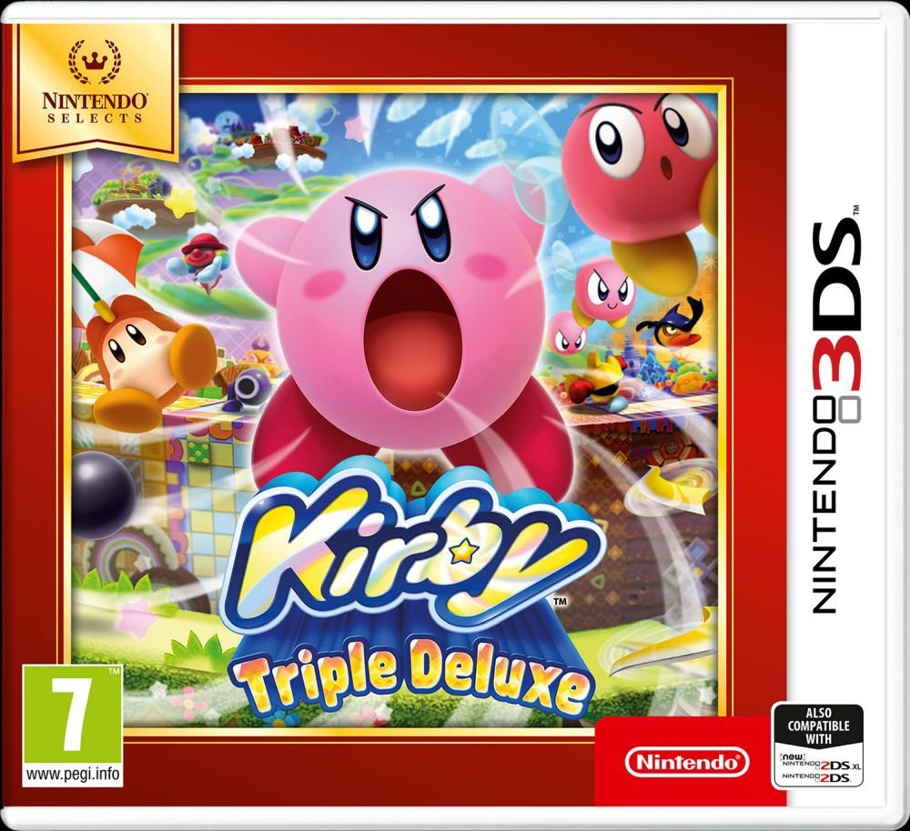 Kirby: Triple Deluxe Nintendo Selects 3DS Game