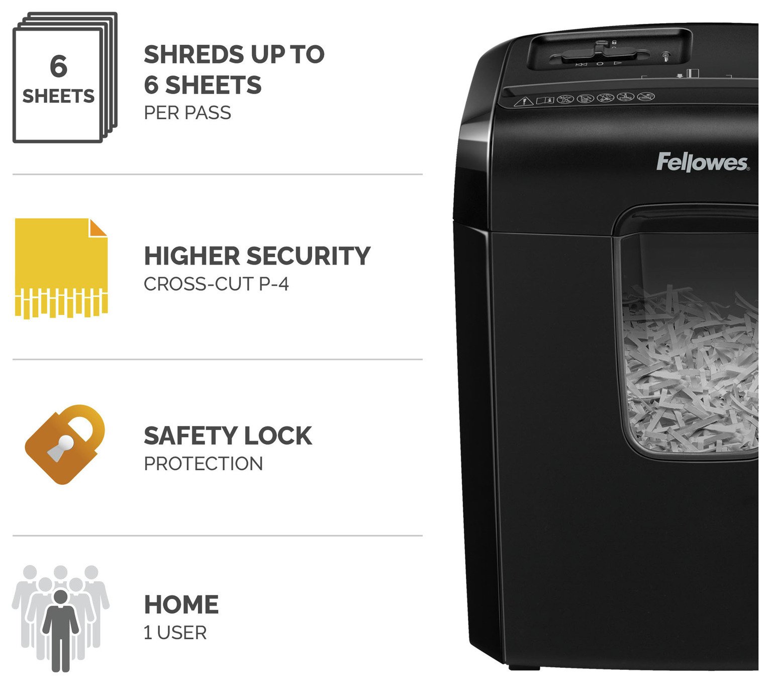 Fellowes 6C 6 Sheet Cross Cut Shredder Review