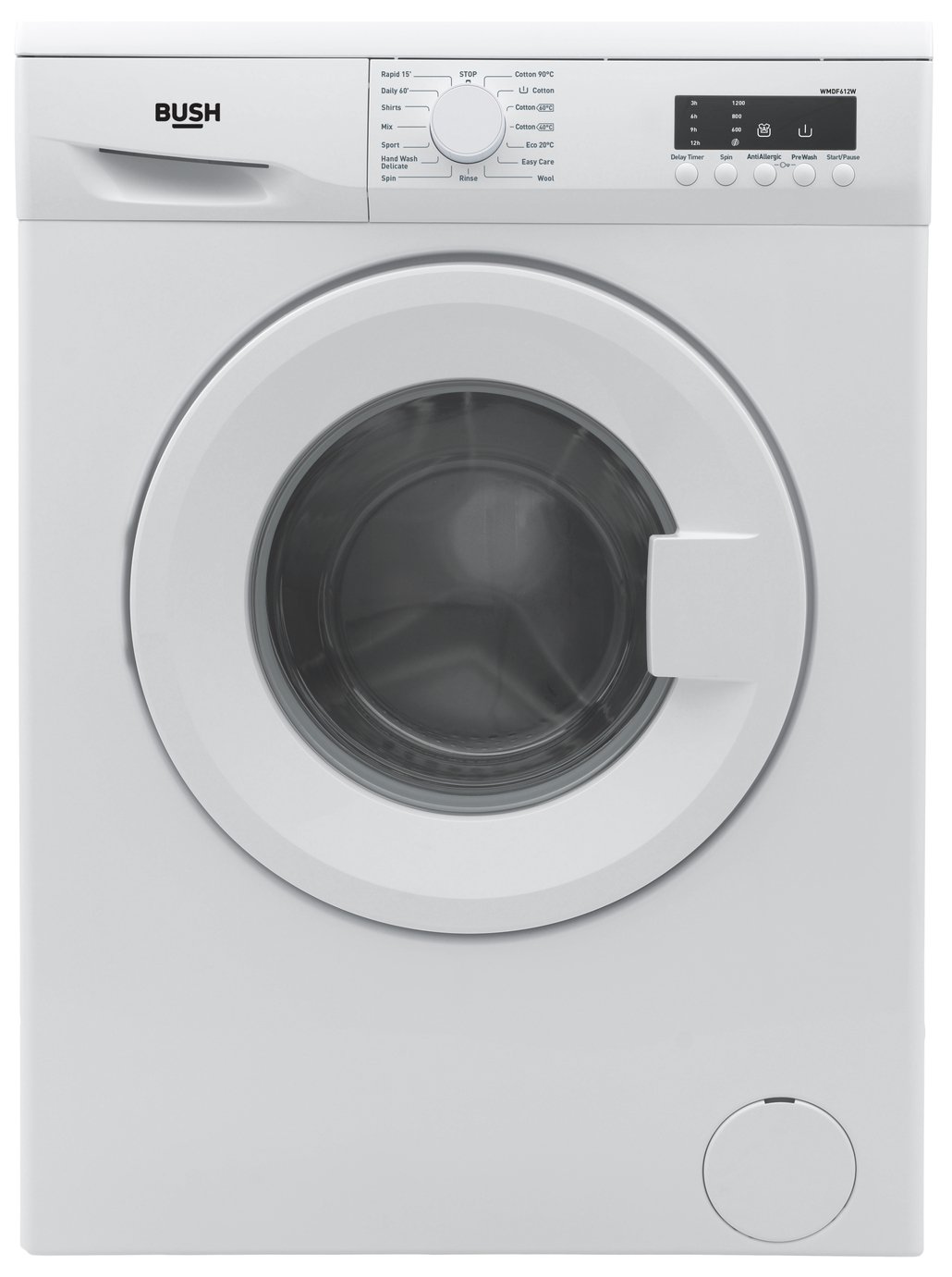 Bush WMDF612W 6KG 1200 Spin Washing Machine Review