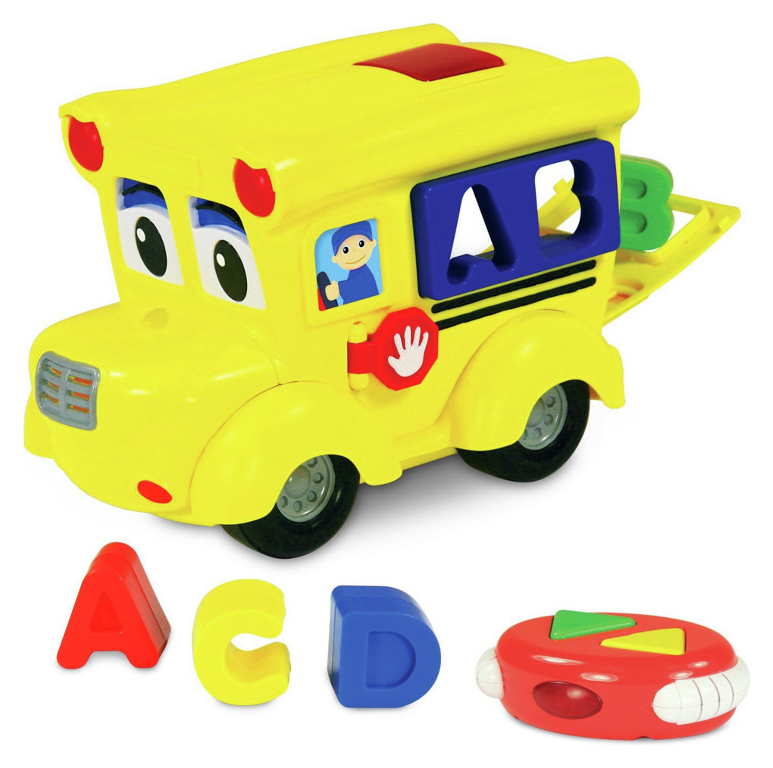 Remote Control Shape Sort Letterland Bus Playset. review