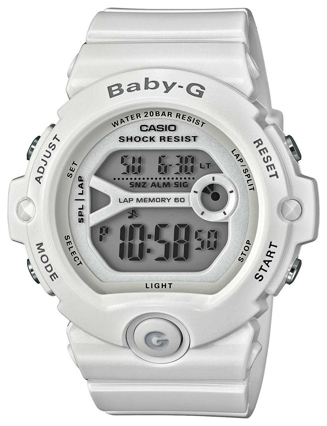 white g shock womens